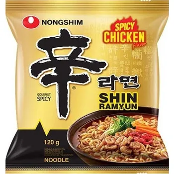 Hotové jídlo Nongshim Pikantní kuřecí Ramyun nudle 120g