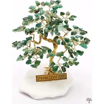 Drahý kámen Magieprirody.cz Avanturínový stromeček štěstí 9 cm - R4 - #83