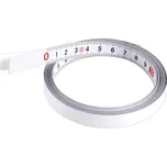 Samolepící metr kovový v délkách 1, 2, 3 a 5 metrů II. třída přesnosti Varianta: metr pásek bílý 1m