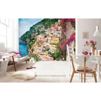 Fototapeta KOMR 340-4 XXL Vliesová fototapeta na zeď Komar - Positano - italské pobřežní městěčko Positano, velikost 368 x 248 cm