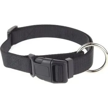 Obojek pro psa animALL Obojek popruhový černý M-L 35-50 cm/20 mm