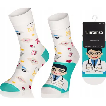 Ponožky Intenso 0549_wz013 vícebarevné velikost 41-43