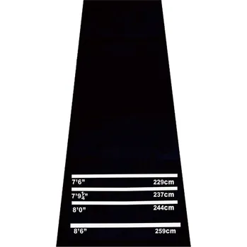 HOMCOM Gumová podložka k šipkám s herními vzdálenostmi, délka 300 cm B8-0005