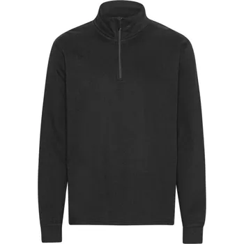 pracovní mikina Neutral Mikina O 73701 s 1/4 zipem, bio bavlna, pánská COT77370100202-black M Černá