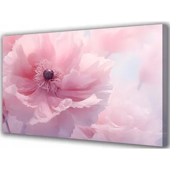 Obraz Obraz na plátně canvas Velký Růžový Květ Pastelový 30x20 cm