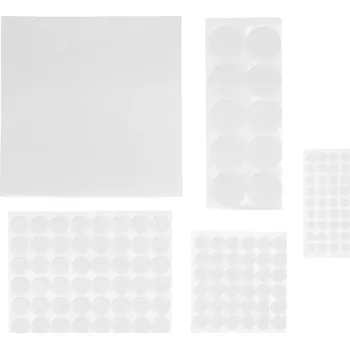 Podložka pod nábytek Filcové podložky pod nábytek a židle bílé 131 ks