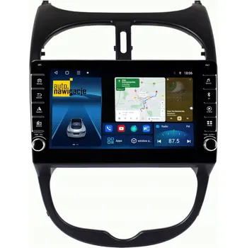 Autorádio AUTORÁDIO S GPS NAVIGACÍ PEUGEOT 206/CC/SW ANDROID