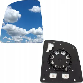 Auto zrcátko SKLO LEVÉ ZRCÁTKO LEVÉ VYHŘÍVANÉ pro Man TGE VW Crafter 2017- ELEKTRICKÉ