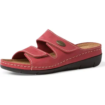 Dámské polobotky Dámské pantofle Tamaris kožené 1-27510/41/30 červené červená 39