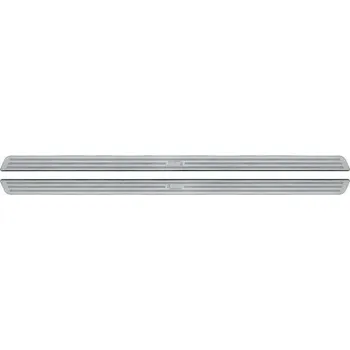 Interkom na motorku Samolepící prahové lišty nerezové LAMPA - 625x32 mm