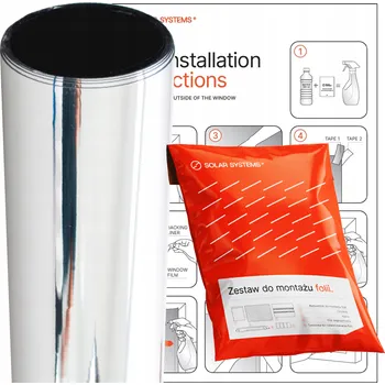 Zrcadlo Benátská zrcadlo Fólie připravená k použití 400 x 100 cm