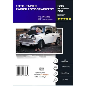 Fotopapír Fotografický papír Foto-Papier PG235A450 50 ks 235 g/m2 lesklý