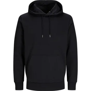 pracovní mikina Jack & Jones Mikina s kapucí Classic Hood, unisex COT42390200201-black S Černá