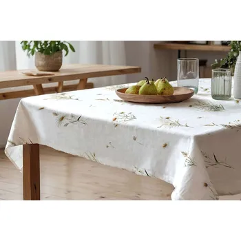 Povlečení DARRÉ Bavlněný ubrus Polní kvítí Velikost: 100 x 100