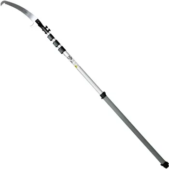 Ruční pilka Teleskopická pila s kalenými zuby na prořezávání stromů o celkové vytažené délce 6300 mm