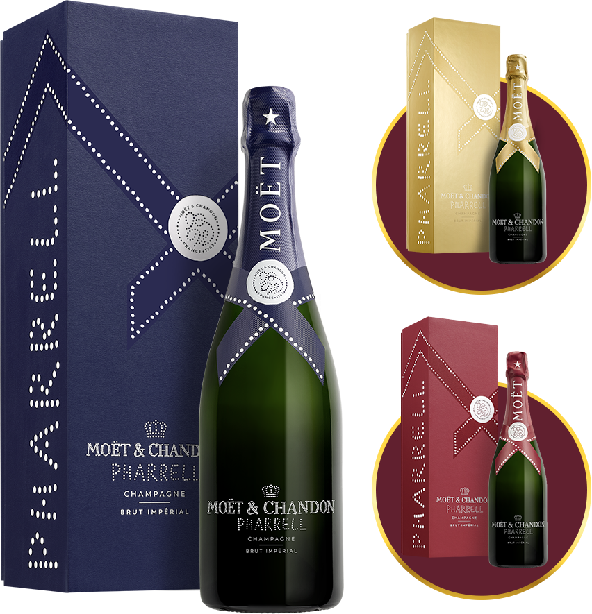Moët & Chandon Limited Edition Pharrell Williams 12% 0,75l (kazeta)