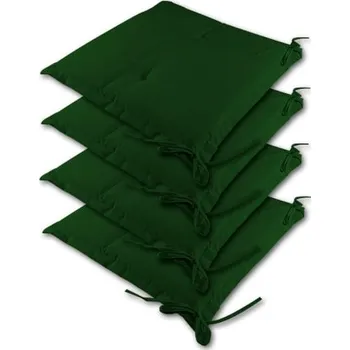 Podsedák FurniGO 4 x poduška Sydney - zelená