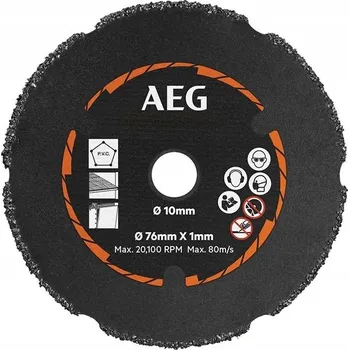 Řezný kotouč Univerzální řezací kotouč AEG 4932478590 76x10 mm