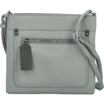 Kabelka Dámská crossbody kabelka šedá - Maria C Edera šedá