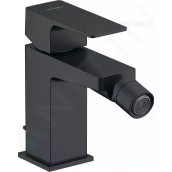 Duravit Manhattan Bidetová baterie s výpustí, matná černá, MH2400001046