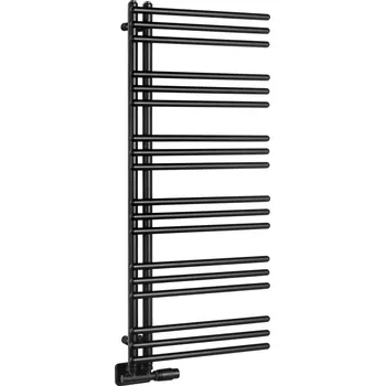 Radiátor AQUALINE POSEIDON otopné těleso 450x1140mm, černá mat (PS411B)