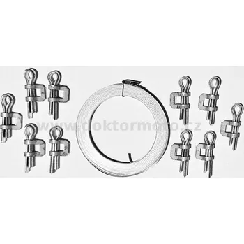 Těsnění pro motocykl Objímky manžet přední vidlice - sada (JAWA Pionýr) Motex