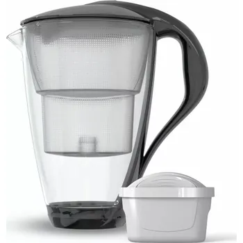 Filtrační konvice Dafi Crystal unimax 2 l - grafit + filtr zdarma