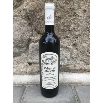 Cabernet Moravia 2022, moravské zemské víno, Rodinné vinařství Michna Vrbice, suché