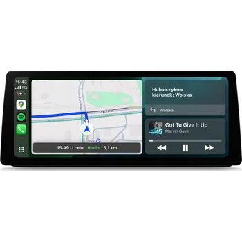Autorádio BMW F10 F11 Nejnovější ANDROID rádio navigace CARPLAY MAPY