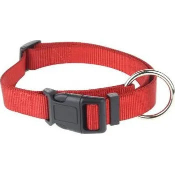 Obojek pro psa animALL Obojek popruhový červený M-L 35-50 cm/20 mm