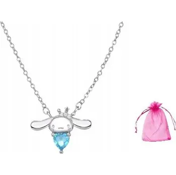 Náhrdelník Dívčí náhrdelník Kočička Cinnamoroll Hello Kitty Zirkon Ahoj Koťátko