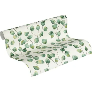 Tapeta 37044-1 A.S. Création vliesová tapeta na zeď Greenery 2022 - Drobné lístky, velikost 10,05 m x 53 cm