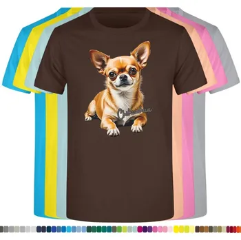 detske-levne-bavlnene-tricko-potisk-civava Barva: Chocolate - čokoládově hnědá, Dětská bavlněná trička JHK: XL