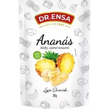 Sušené ovoce Lyofilizovaný Ananas Dr.Ensa 30 g (Ananas sušený mrazem)