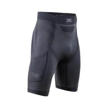 Pánské kraťasy X-BIONIC XCEED RUN SHORT TIGHTS MEN X Black/Rhino Grey černá L