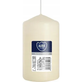 Svíčka Tradiční parafínová svíčka Bez vůně Bispol 1 ks