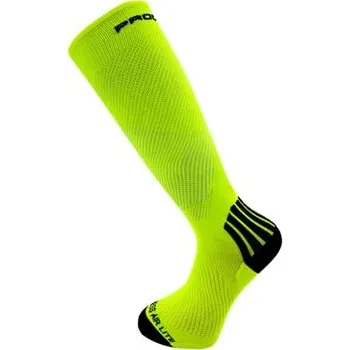 Pánské oblečení COMPRESS AIR LITE kompresní podkolenky neon zelená 39-42