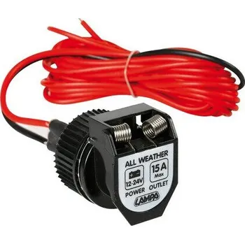 Autoelektrika Zásuvka do každého počasí PX-2, 12/24V LAMPA