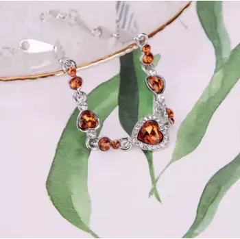 Seriál náramek Titanic Srdce oceánu hnědý