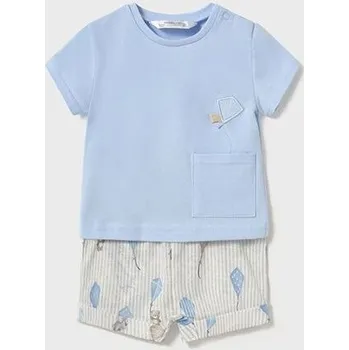 Chlapecké kraťasy letní komplet kraťasy a tričko Mayoral 1202-37 velikost 86