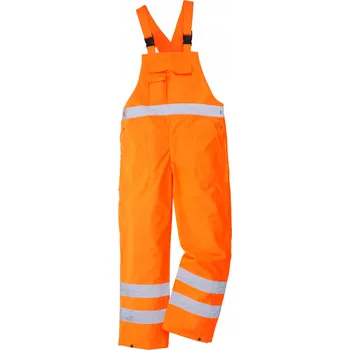 Pracovní obuv PORTWEST Nezateplené Hivis laclové kalhoty Velikost: 3XL, Barva: oranžová