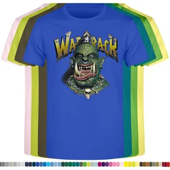 detske-levne-bavlnene-tricko-potisk-warcraft Barva: Royal blue - královsky modrá, velikost: 128