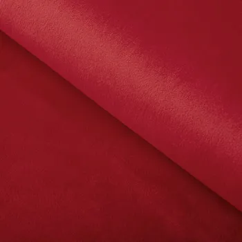 Sametová látka Velvet Premium SVP-038 Sytě červená - šířka 280 cm