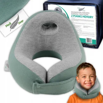 Polštář Polštář z paměťové pěny, snímatelný povlak Medi Sleep