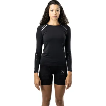 Dámské tričko Dámské tričko Bauer WOMENS LS Baselayer Top Black Senior XXL