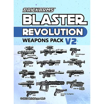 Dětská zbraň BrickArms® BrickArms Blaster Weapons Pack Revolution V2 03-2-2