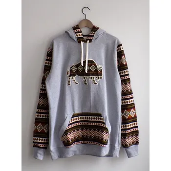 Dámská mikina Mikina II (bizon, šedá, Ekvádor, L)