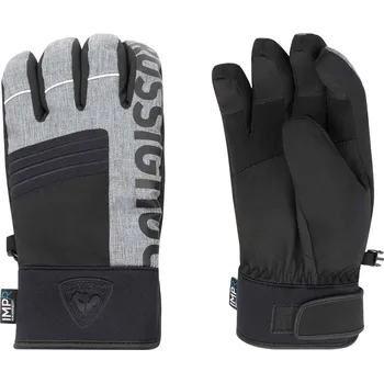 Rukavice ROSSIGNOL Pánské lyžařské rukavice Speed ​​Impr S ŠEDÁ