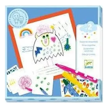 Dětské zboží Djeco Vytvoř si svůj obrázek Veselá monstra