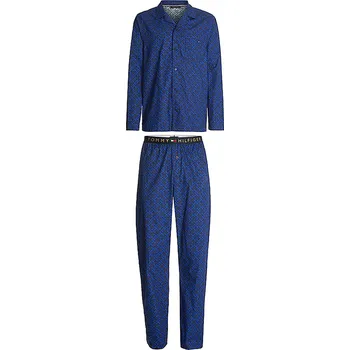 Pánské pyžamo Pánské pyžamo UM0UM01602 zelené - Tommy Hilfiger M